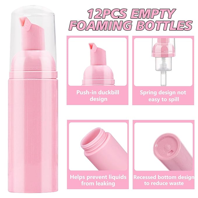 4.06fl oz Lash Shampoo Concentrate for Lash Extensions, Lash Cleanser Concentrate Eyelash Extension Cleanser Professional Lash Concentrate for Lash Extension Natural Foaming Cleanser Lash Cleanser Kit