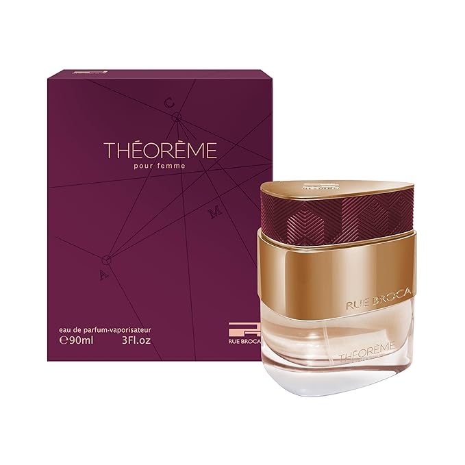 Theoreme Eau de Parfum For Women, 3.0 Fl. Oz – Luxurious Floral Fragrance with Jasmine, Vanilla, and Musk