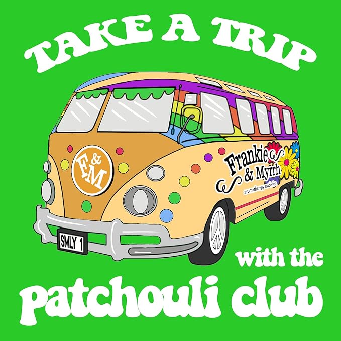 Frankie & Myrrh Truly Patchouli Roll On | Dark Aged Patchouli Essential Oil Roll On Perfume/Cologne | Earthy, Musky Aromatherapy for Relaxing Stimulation and Energy