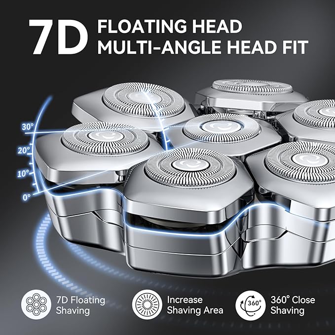 Professional Bald Head Shaver Replacement Blades - Premium Quality Razor Blades for Smooth and Precise Shaving