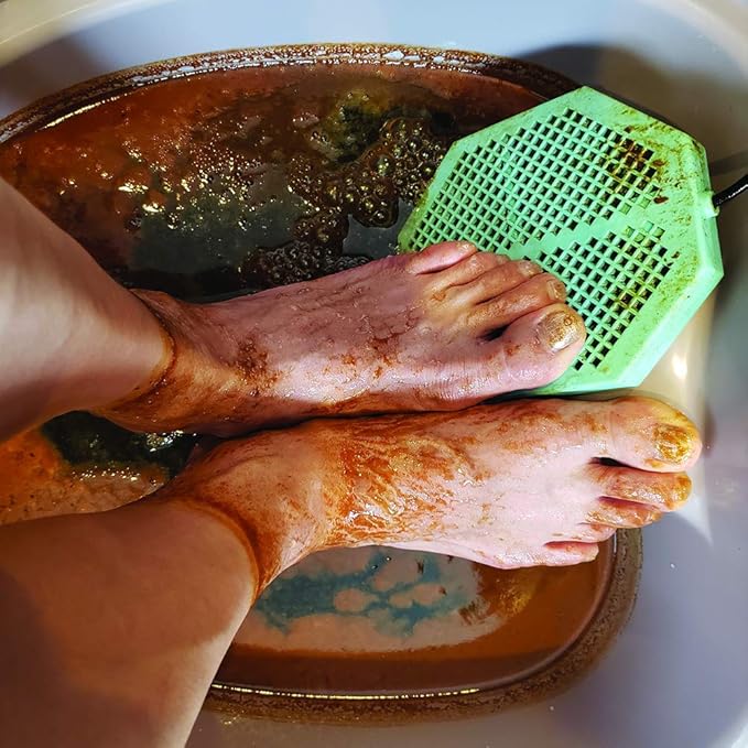 2 Pack CS-900 Twice Powerful 6.5" x 5.5" Ion Detox Foot Bath Arrays Coil Stainless Steel Aqua Ionic Cleanse Array Compatible With Most 1/4" Plug Type Detox Machines (LAVENDER)