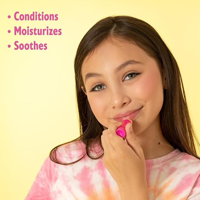 Lip Smacker Hello Kitty 50th Anniversary 8-Piece Lip Balm Party Pack - Super Sweet Flavors, Moisturizing, Sweet Silky Smooth Gliding Application, Perfect for Gifting