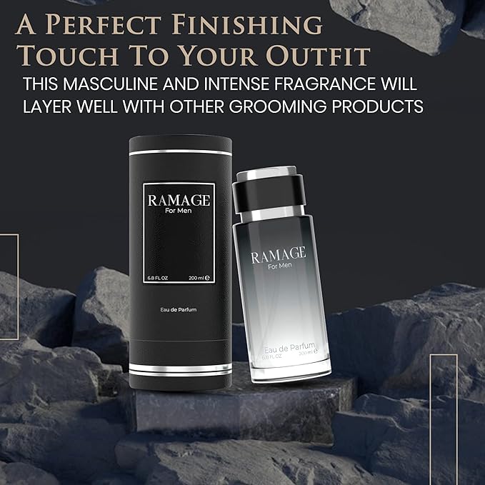 Mens Cologne - INSPIRED by SAUV'. E. Cologne For Men - Citrus, Woody, Amber, Aromatic, Vanilla, Fresh Spicy, Warm Spicy, Powdery, Balsamic, Sweet - (6.8 fl oz / 200 ML)