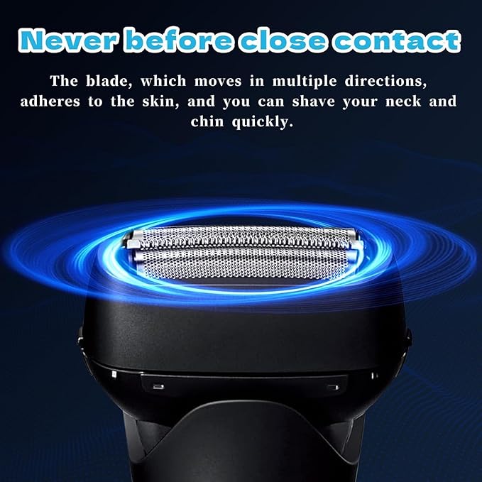 Replacement Film and Blade for Shaver Replacement Heads ES9087 ES9068 ES8101 Electric Shaver Head Cutter Blade Set Accessories Compatible with ES-CST2Q, ES-CST2S, ES-CST2R, ES-CST2T