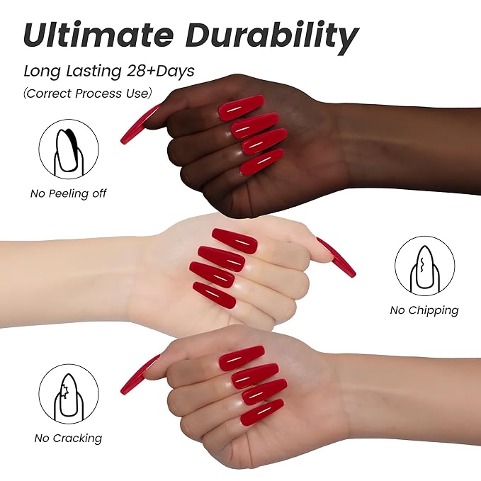 YTD Likomey Gel Nail Polish Kit,36 Colors and 4 Pcs Base Coat and Reinforce Coat Glossy&Matte Top Coat with UV LED Nail Lamp Starter Set,Salon Home DIY Nail Art Manicure Box