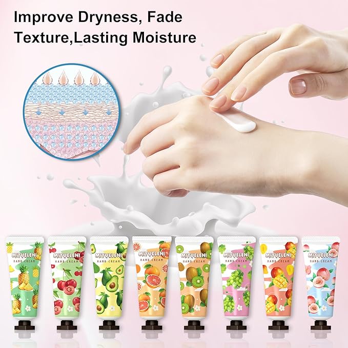 100 Pack Hand Cream Gifts Set, Hand Lotion Travel Size, Teacher Appreciation Gifts, Mothers Day Gifts, Mini Lotion Bulk, Thank You Gifts, Mini Hand Cream Gifts for Women Corworkers Nurse Birthday