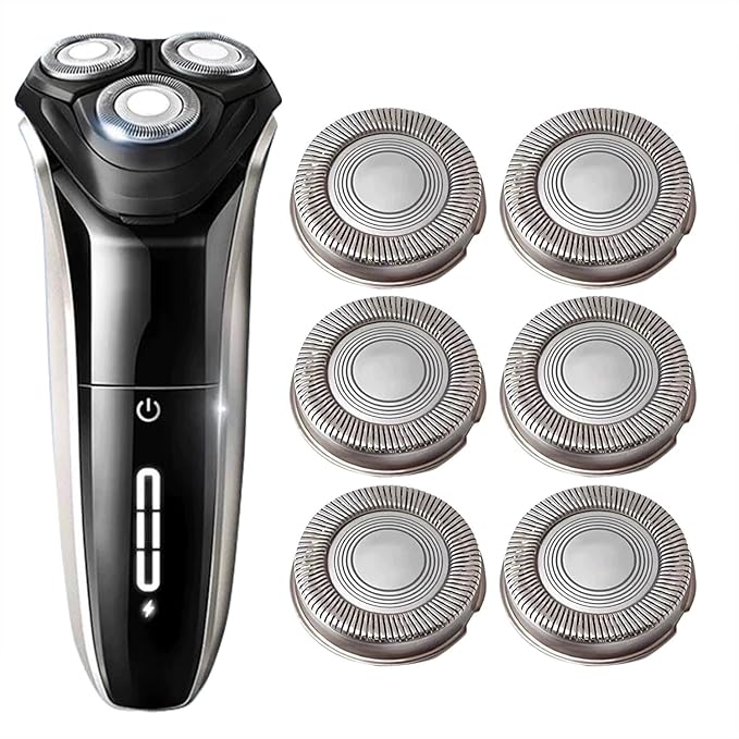 SH30 Replacement Heads for Philips Norelco Shaver Series 3000, 2000, 1000 and More (6 PACK)