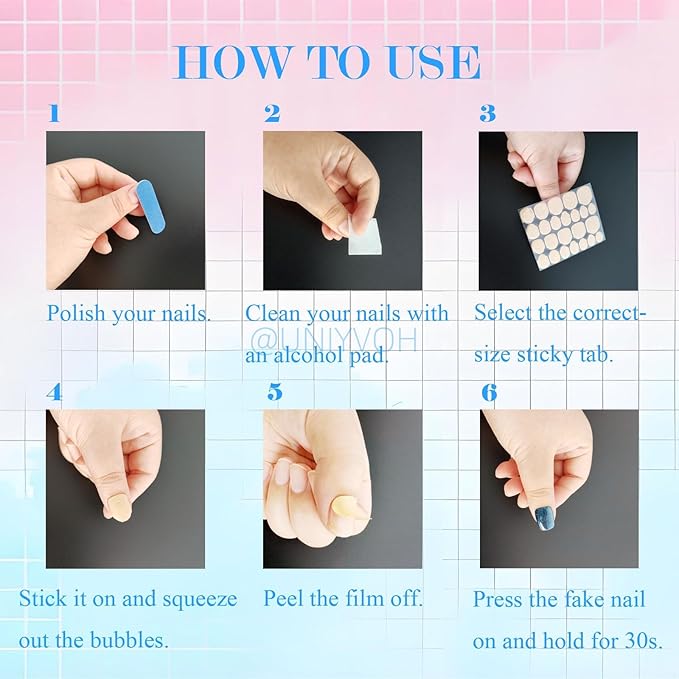 Almond Press on Nails Handmade Medium Long/Stiletto 3D Flower Fake Nail with Designs, Women Reusable False Nails (Bowknot Brown, S)