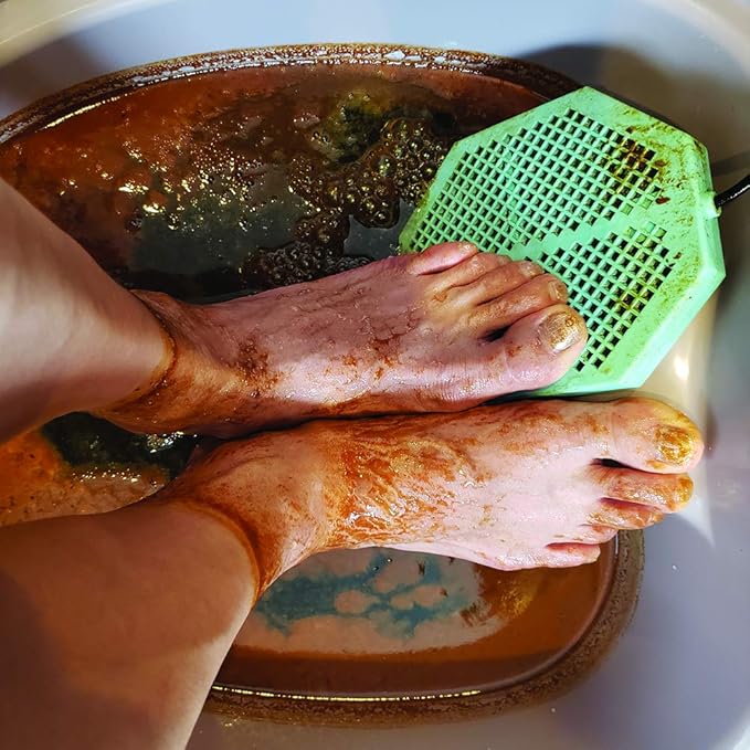 2 Pack CS-900 Twice Powerful 6.5" x 5.5" Ion Detox Foot Bath Arrays Flat Dual Coil Stainless Steel Aqua Ionic Cleanse Array Compatible With Most 1/4" Plug Type Detox Machines