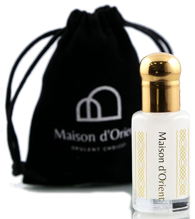 Maison d'Orient MUSK TAHARA 12mL | White Musk Oil Perfume & Body Oil for Women | Arabic Perfume Oil | مسك الطهارة | Egyptian Musk Oil for Women | White Musk Arabian Perfume