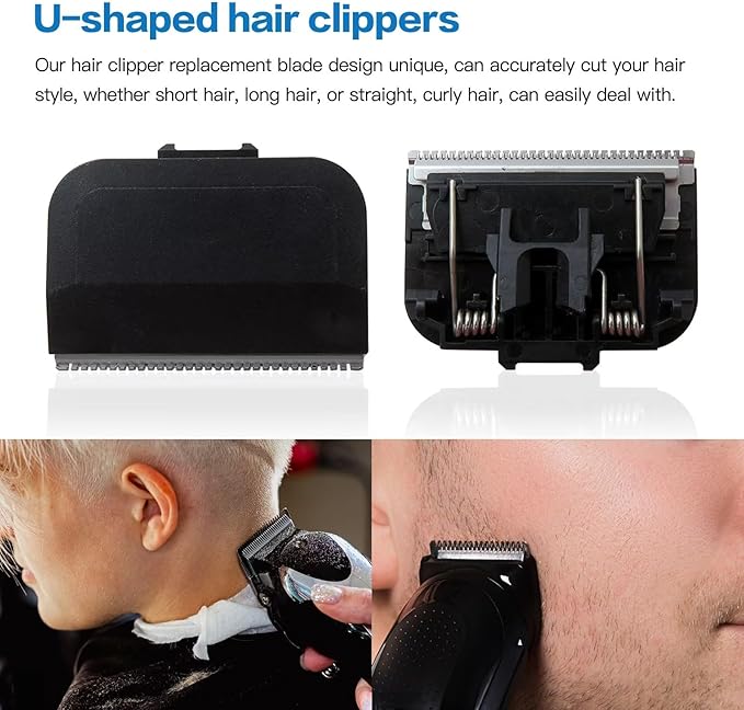 Body Trimmer Replacement Blade WER9500P for Panasonic ER-GK80-S, ER-GK60-S, Black