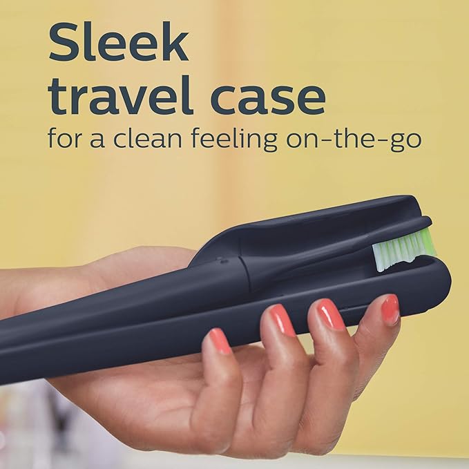 Philips One by Sonicare Battery Toothbrush, Midnight Blue, HY1100/04