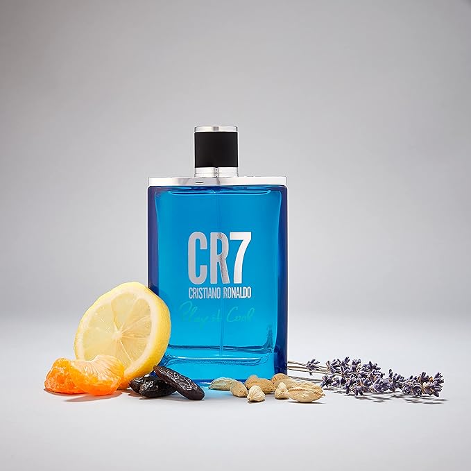Cristiano Ronaldo CR7 Play It Cool - Blends Bright Citruses And Aromatic Fougere Notes - Masculine Fragrance - 1 Oz EDT Spray