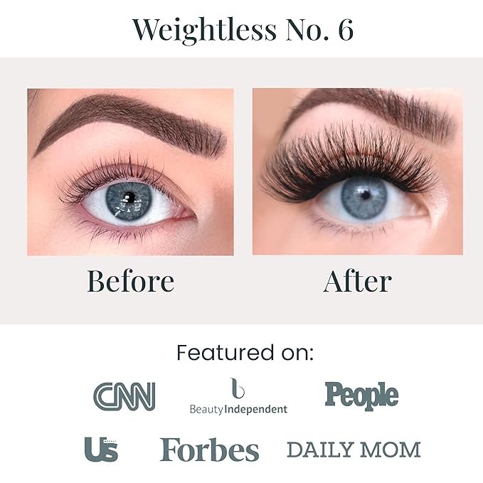 FlutterHabit Weightless Collection, DIY lash Extensions [1 month], Lash Clusters for Women, Salon Quality At Home Eyelash Extension Kit, Dramatic False Lashes (Full Drama),No Lash Glue Included