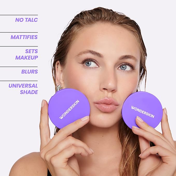 Wonderskin FYP Filter Powder - Translucent Powder Setting Makeup For Blurring, Mattifying and Poreless Finish