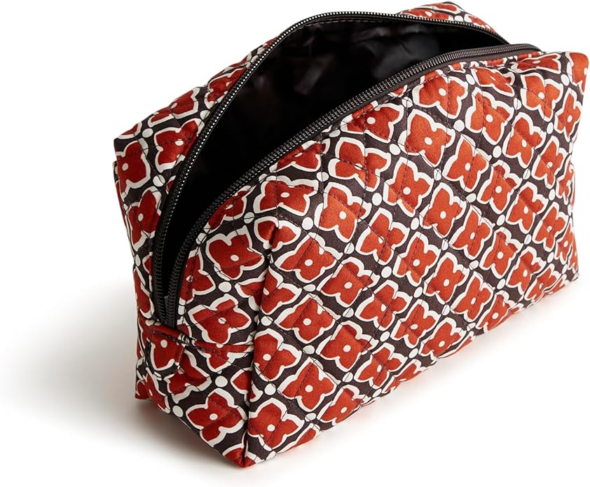 Vera Bradley Women's Premium Cotton Medium Cosmetic