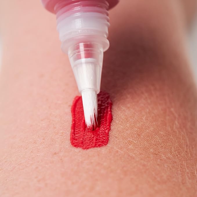 Face & Body Paint with Brush Applicator by Moon Creations - 0.50fl oz - Set of 16 colours