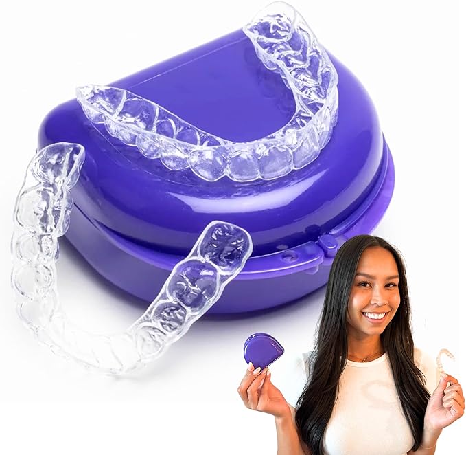Custom Clear Dental Retainers Made in The USA Ortho Lab | at Home Kit for Perfect Custom Fit Great for Replacement Retainers Fast Turnaround Time (Upper & Lower Set)