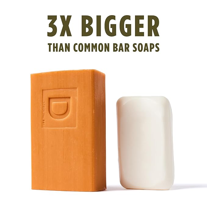 Duke Cannon Supply Co. Big Brick of Bay Rum Soap, 10oz - Superior Grade Men's Soap with Aromatic Summer Scent of Citrus Musk, Cedarwood and Island Spice (6 Pack)