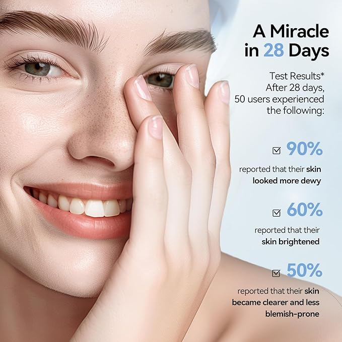 Ultra Hydrating Serum 3% 4D Hyaluronic Acid Smoother Skin|Pre-makeup SkinCare|Anti-Aging serum for face Single-Use Vials Skincare for Dry&Sensitive skin(1.2 ml)*30