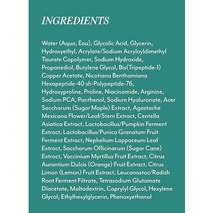 Veracity Regenerating Infusion Skin Care for Acne & Aging Face, Acne Gel w/Glycolic Acid, Niacinamide & Retinol Alternative Benthi Plant Peptides for Clear Skin,Facial Exfoliant,Clean Skincare Support