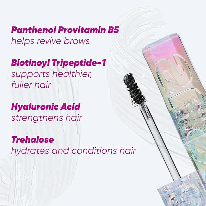 Kosas Air Brow Tinted Gel with Clean, Vegan Ingredients for Fluffy, Full and Healthy Brows, Longwear (Clear)