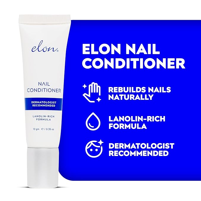 Elon Essentials Kit for Healthy Nails – Kit Includes Elon Nail Conditioner, Cuticle Oil & File Set – Manicure Set for Daily Strengthening and Moisturizing Cuticles