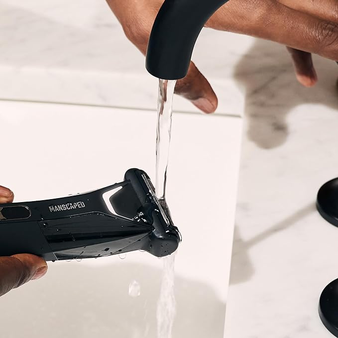 MANSCAPED® The Lawn Mower® 5.0 Ultra SkinSafe® Replacement Foil Blade - Stainless Steel Groin Hair Foil Shaver Head Refill, for Close Body Hair Grooming, Snap-In Cartridge, 1 Pack