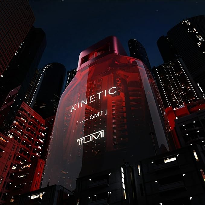 TUMI KINETIC [--:-- GMT] - Liquid Perfume Fragrance for Men - Masculine & Spicy Cologne with Smoky & Woody Notes - 1.7 oz