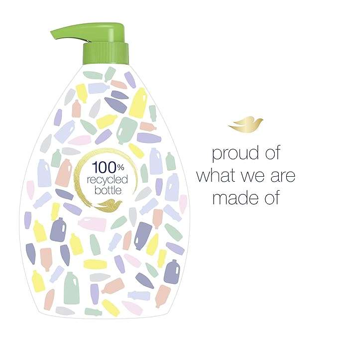 Dove Refreshing Body Wash with Pump Revitalizes and Refreshes Skin Cucumber and Green Tea Effectively Washes Away Bacteria While Nourishing Your Skin, 34 Fl Oz (Pack of 3)