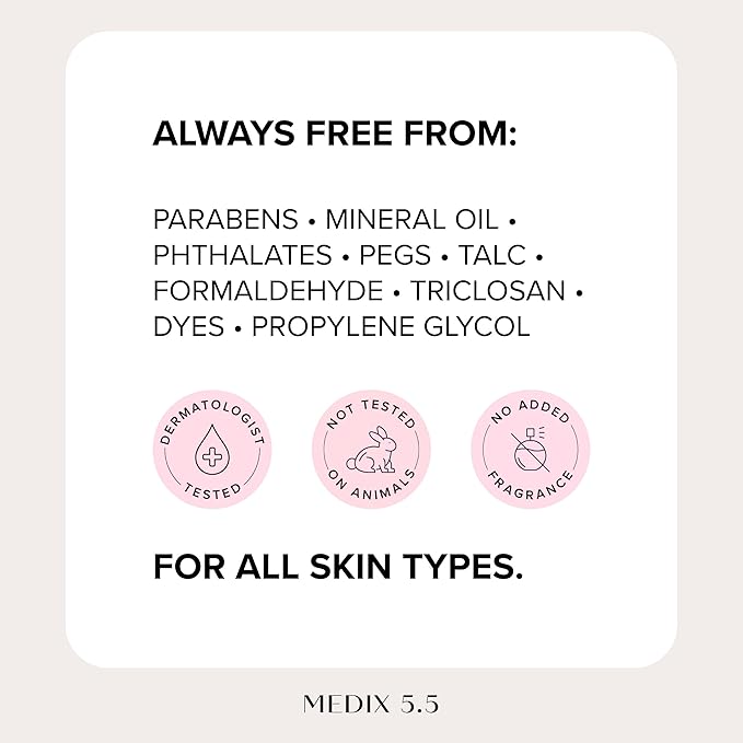 MEDIX Fragrance Free Retinol Body Lotion Crepey Skin Care Treatment | Firming Body & Face Moisturizer | Anti Aging Retinol Cream For Face Targets Look Of Crepe Skin & Wrinkles, 2-Pack