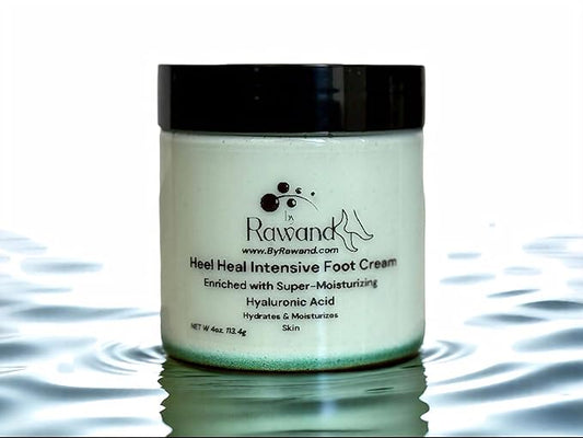 Organic Deep Foot repair with Hyaluronic Acid & Cocoa Butter With Vitamin E Handmade Heel Heal For Cracked Heels and Dry Feet Enriched With Shea & Kokum Butters