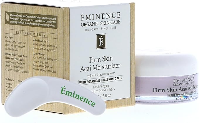 Eminence Organic Skincare Firm Skin Acai Moisturizer with Hyaluronic Acid, 2 Fluid Ounce by Eminence Organic Skin Care