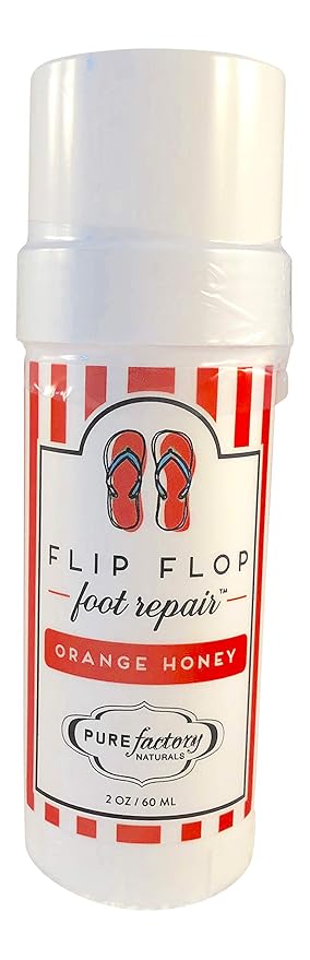 Foot Balm Moisturizer For Rough Heels & Dry, Cracked Feet – Flip Flop Foot Repair Bundle – 4 Pack – Mango Coconut, Lime Sugar, Orange Honey, Eucalyptus Mint