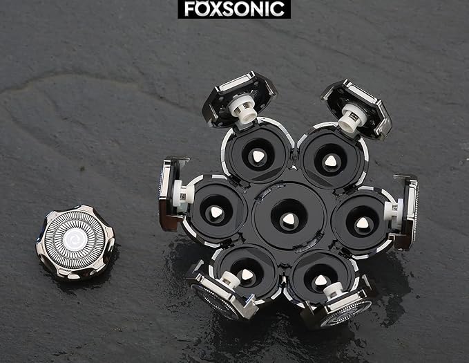 Universal 7 Blade Replacement Heads - 7 Heads for Many Main Brands Electric Shaver Razor Bald Men