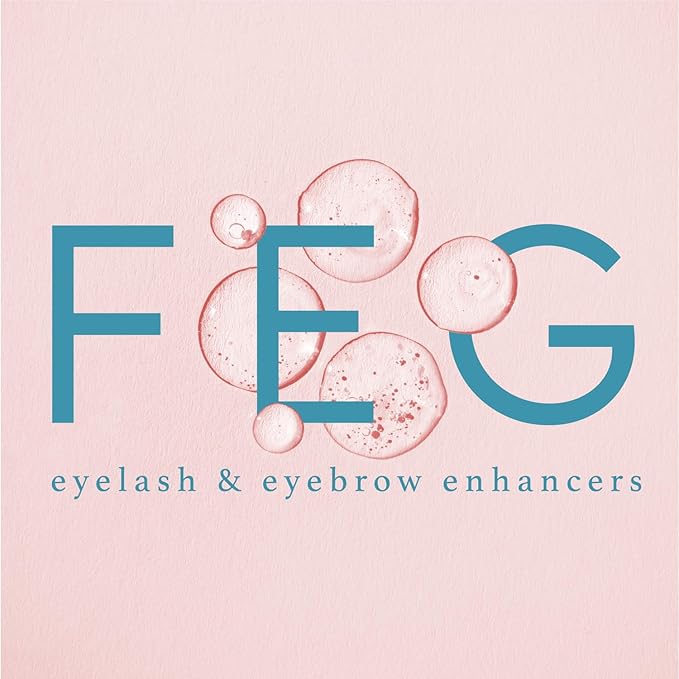 FEG Eyebrow Enhancer Growth Serum for Thicker Brows | Natural Brow Enhancing Serum for Growing and Thickening Eyebrows | Stimulates Natural Growth | 3-Pack of 3ml Tubes