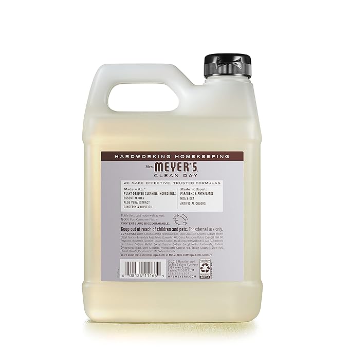 MRS MEYER'S Hand Soap Refill Lavender, 975 ML