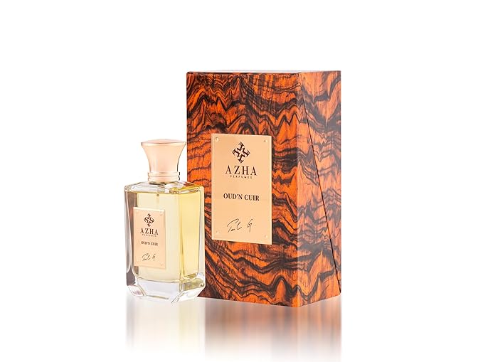 Oud'n Cuir Eau De Parfum Men Spray 100ML (3.38 OZ) Arabian Perfume for Men Aromatic Fougere Notes Of Oud And Pacthouli, Long Lasting Perfume For Men, Luxurious Fragrance