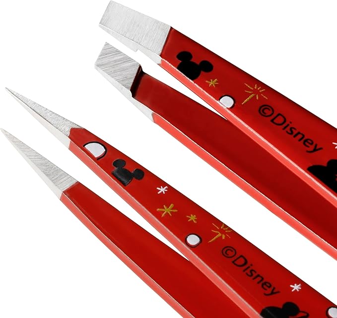 Tweezerman Magic All Around Petite Point and Slant Set - Eyebrow for Women and Men Set