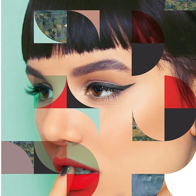 Nouba Quattro Eye Shadow Palette Set - Buildable Colorful Eye Makeup with Pigmented Matte, Velvety Shimmer Finish Rich Rainbow Color Corrector for Shading & Contouring Smokey Eye (Color 632)