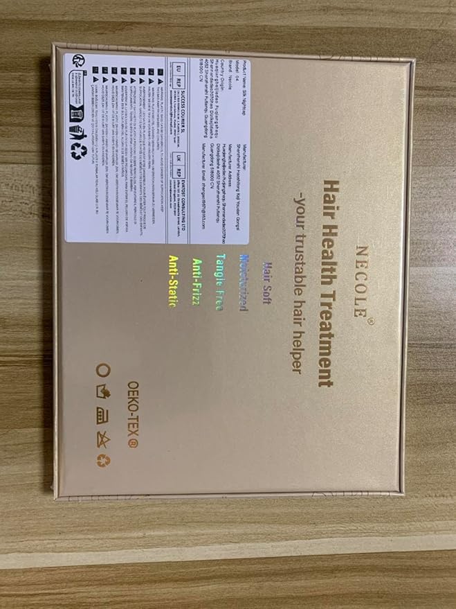 22 Momme 100% Mulberry Double Silk Bonnet for Sleeping Women Double Layer Lined Stay On Head for Hair Care with Adjustable Elastic Band Non-Slip Silk Turban Curly Hair Silk Hair Cap Black