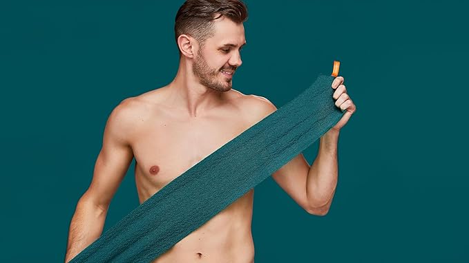 Cleanlogic Body Exfoliating Cloth, Stretchy Sport Exfoliator Bath and Shower Washcloths Ideal for Post-Workout Cleanse, Daily Skincare Tool, 3 Count Value Pack