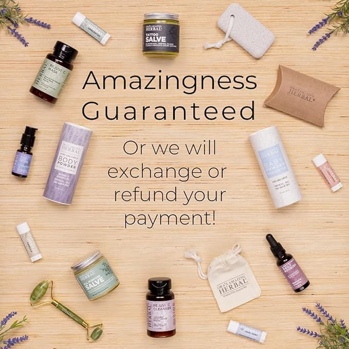 Ora's Amazing Herbal Ultra Healing Body Butter, Intensive Unscented Moisturizer For Dry Skin, Fragrance Free Skin Cream, 8 oz Large