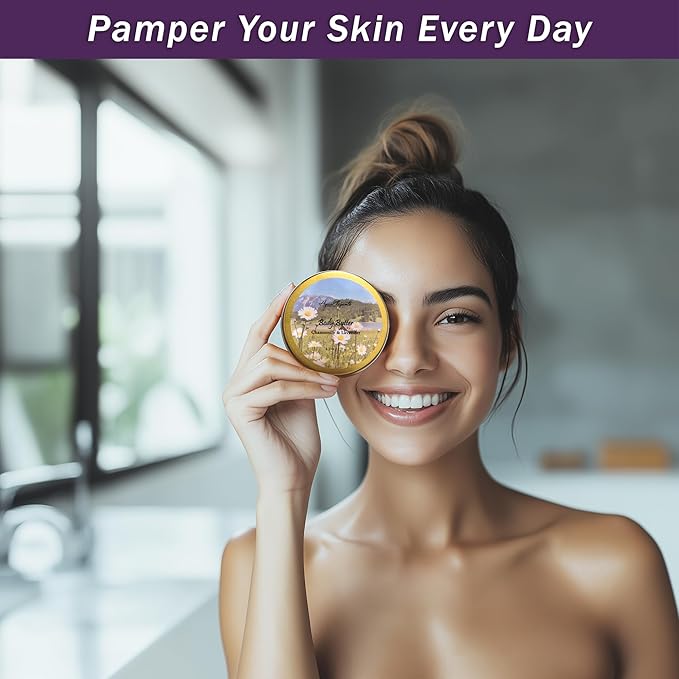 Spa Gift Baskets For Women - Luxury Bath Set With Lavender & Chamomile - Spa Kit Includes Body Wash, Bubble Bath, Lotion, Body Butter, Soap, Body Spray, Shower Puff, and Towel