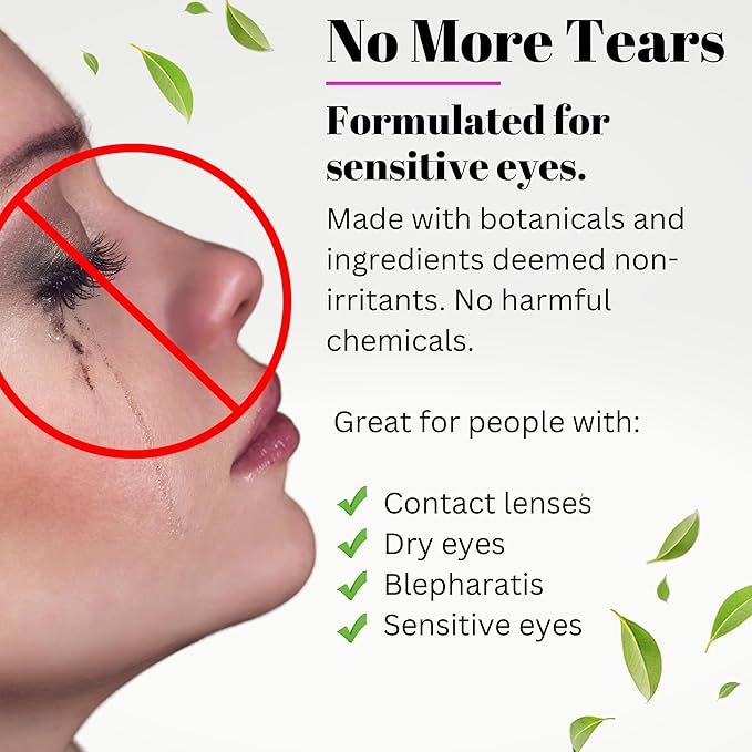 Fifth & Skin NATURLASH Natural Mascara (BROWN) - Hypoallergenic for Sensitive Eyes – Vegan, Cruelty, Gluten & Paraben Free - Nourish, Lengthen & Thicken Lashes