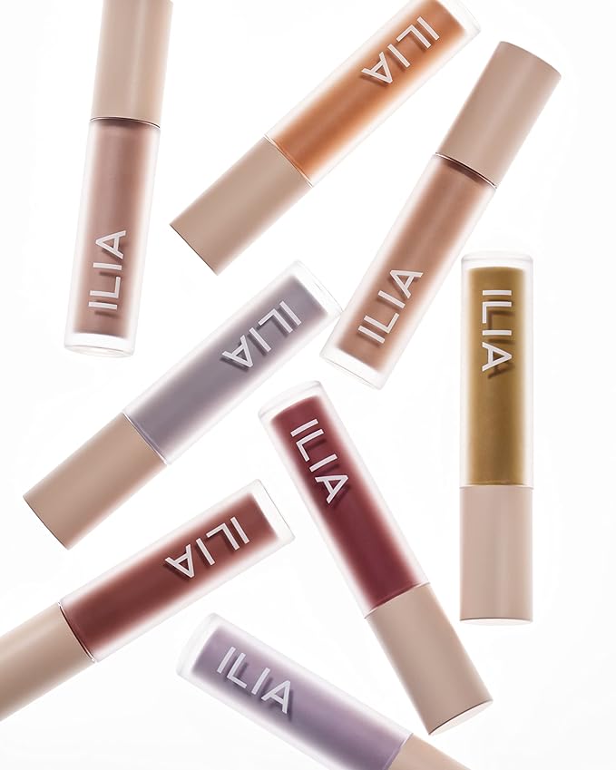 ILIA - Matte Liquid Powder Eye Tint | Non-Toxic, Vegan, Cruelty-Free, Crease-Resistant, No Budge Highly Pigmented Color (Dove, 0.12 fl oz | 3.5 ml)