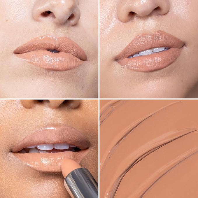 OFIR Lip Rouge Satin Hydrating Lipstick | Full Coverage, Revitalizing, Lightweight Formula | All Day Wear Moisturizing Lipstick | What eh-ver! - Neutral Brown | 0.12 oz