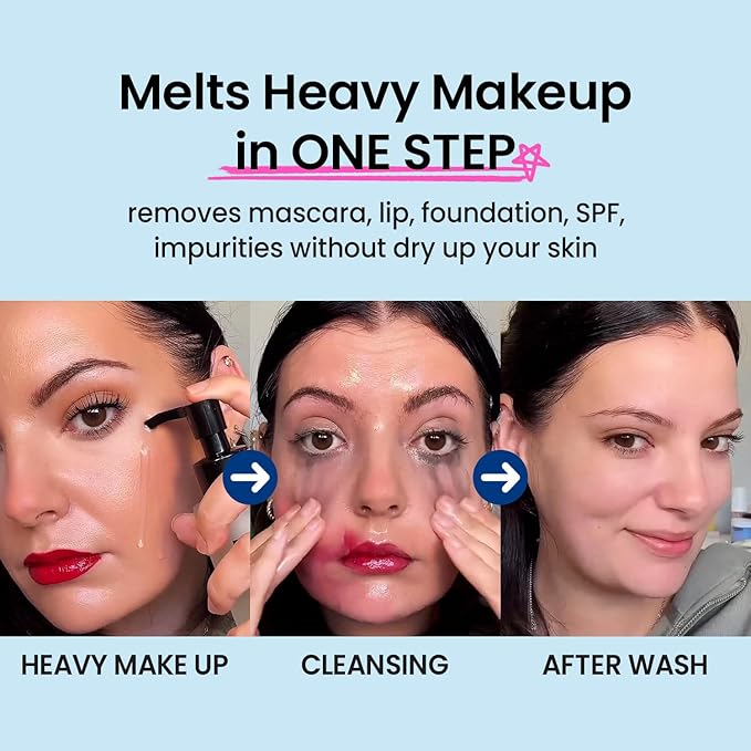 coxir ULTRA HYALURONIC CLEANSING OIL l Gentle Korean Facial Cleanser, Blackhead, Makeup Removal with Hyaluronic Acid, Plant-based oils, No Mineral Oil [5.07 Fl.oz(pack of 1)]