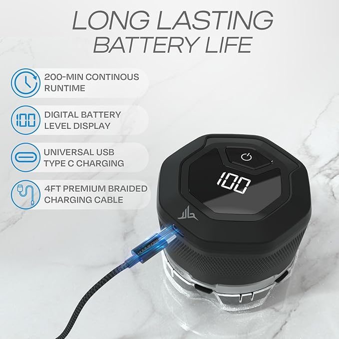 HUMMINGBIRD™ Head Shavers for Bald Men - MK3 Mens Head Shaver, Detachable Head, Wet/Dry Electric Razor, Rotary Bald Head Shavers for Men, Waterproof, Cordless USB-C Rechargeable Skull Shaver with case