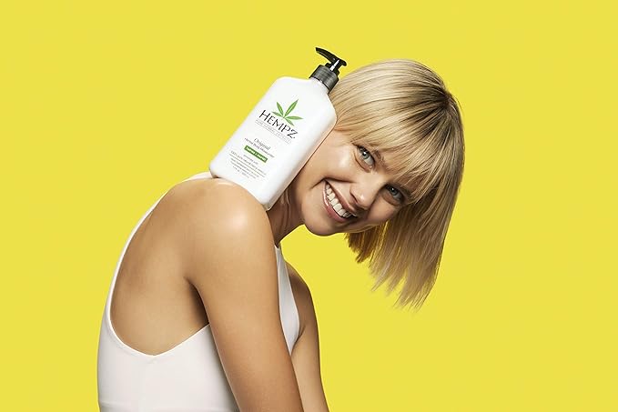 Hempz Original, Natural Hemp Seed Oil Body Moisturizer with Shea Butter and Ginseng, 17 Fl Oz, 3 Pack Bundle - Pure Herbal Skin Lotion for Dryness - Nourishing Vegan Body Cream in Floral and Banana